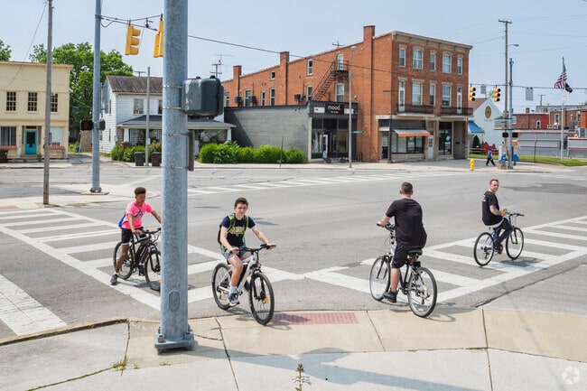 Tiffin is full of young families and quiet streets.