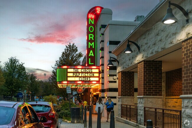 Fell Park residents love to catch a movie at the Normal Theater.