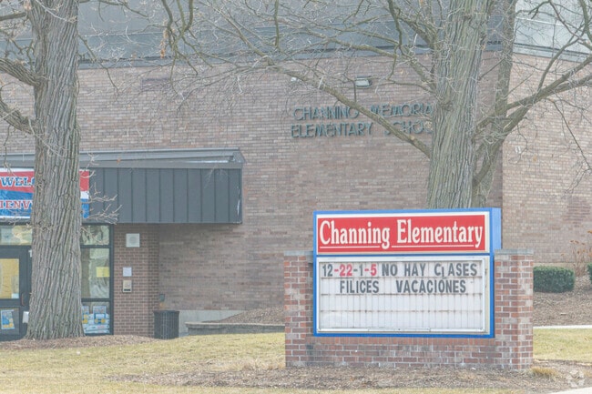 Channing Memorial Elementary School is highly rated in Elgin.
