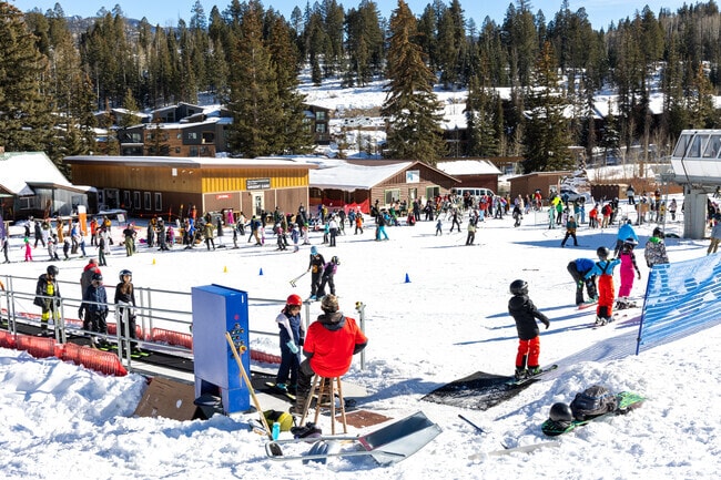 Skiing at the Purgatory Resort, just north of Needham.