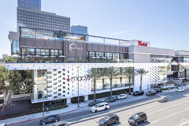 Century City mall located in central Century City.