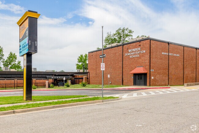 Monroe Demonstration Academy serves children grades 6-8 in Tulsa.