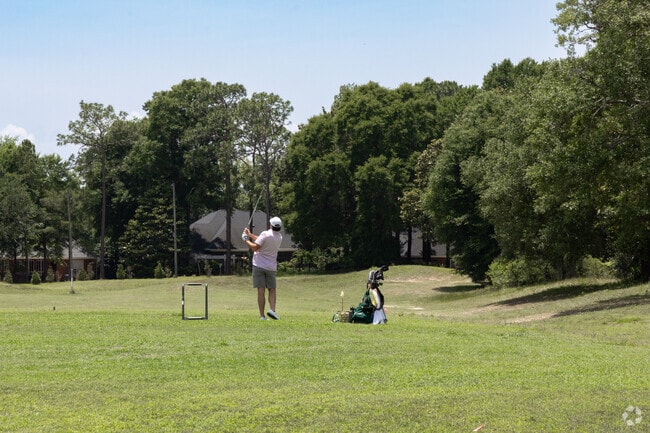 Plantation Hills residents enjoy playing golf at Timbercreek Golf Club.