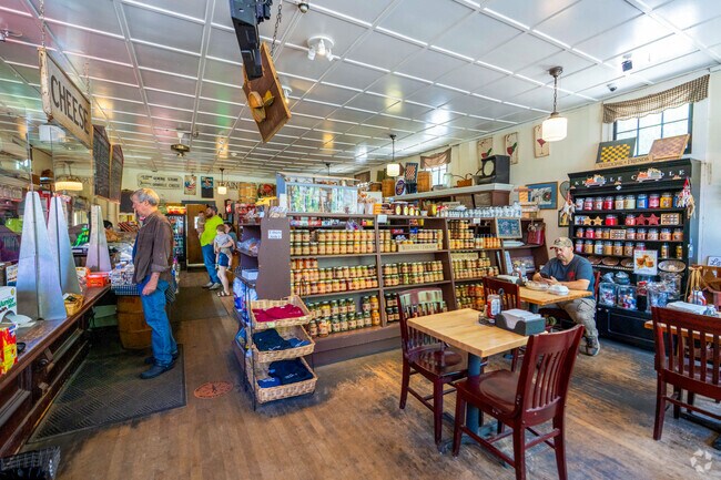 The Granville Country Store serves locals and visitors with homemade cheeses, deli items, and baked goods.