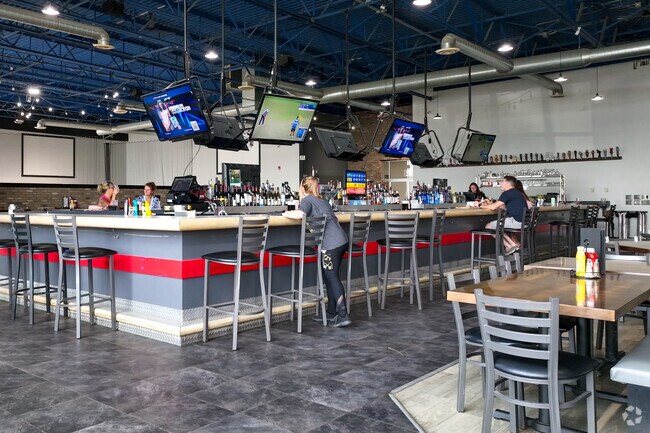 The Lift @ STS restaurant, located in Highland Charter, is a golfer's paradise.