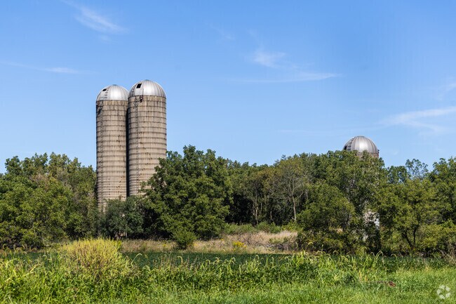 East Hawthorn Woods has many relics of it's farming past and the surrounding farming area.