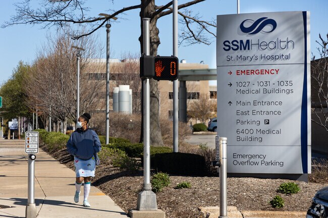St. Mary's Hospital serves Glen Echo Park.