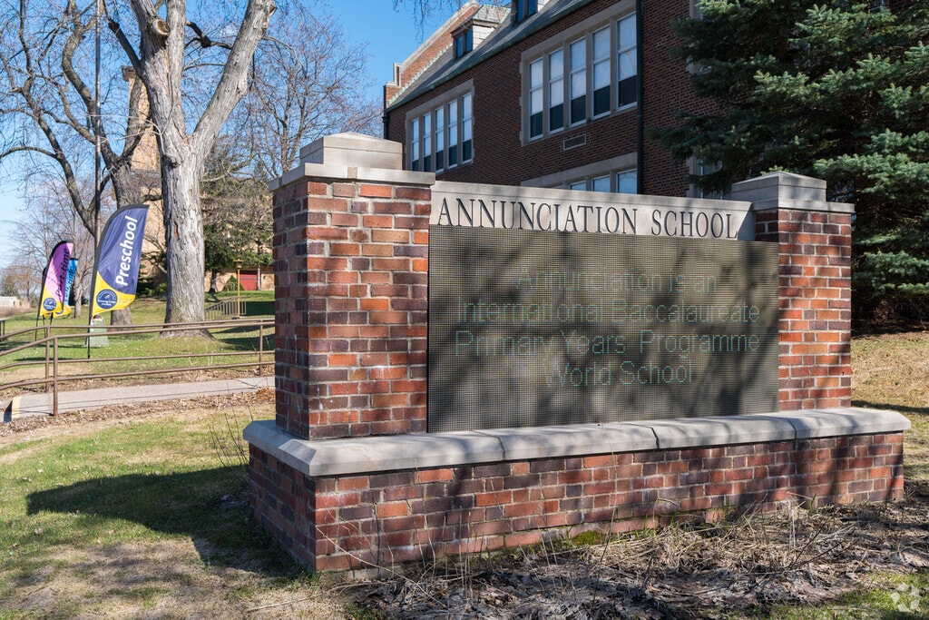 The Annunciation School is on the North End of the Windom Neighborhood