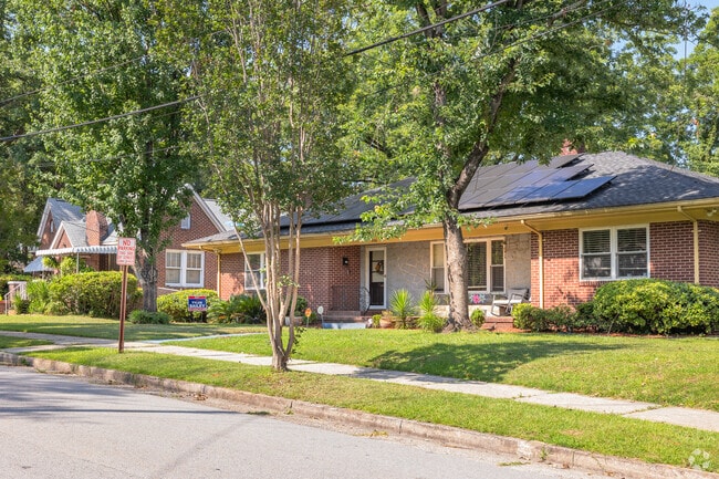 Old Shandon in Columbia has tree shaded homes and yards.