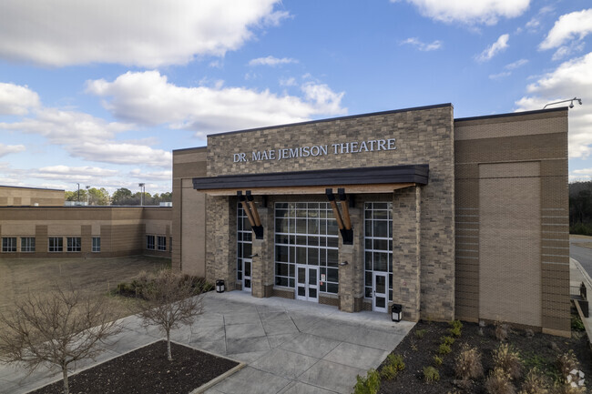 Home of the Jaguars, is Jemmison High School, a public secondary school in Huntsville.