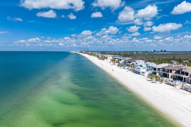 Bonita Beach's waters are warm enough to offer year round swimming.