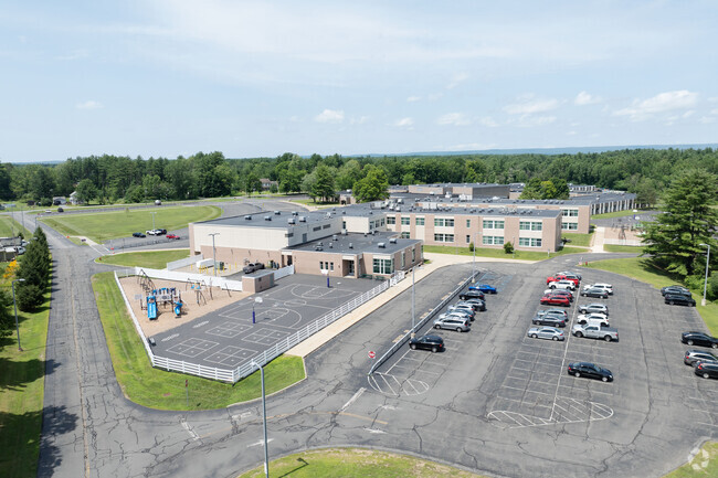 Gordon Creek Elementary School is apart of a three school campus sharing many facilities.
