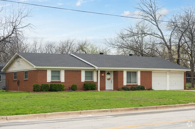 Ranch style homes are abundant throughout Burleson.