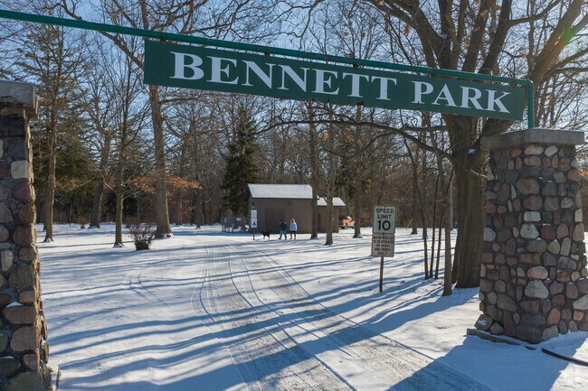 Bennett park includes picnic facilities, hiking and three playgrounds.