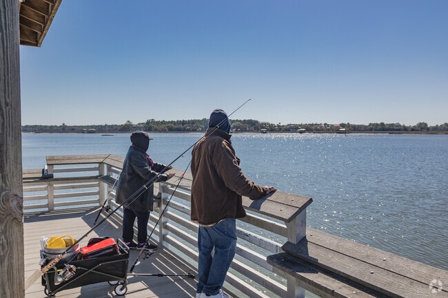 Cherry Point offers scenic spots for fishing on Wadmalaw Island.
