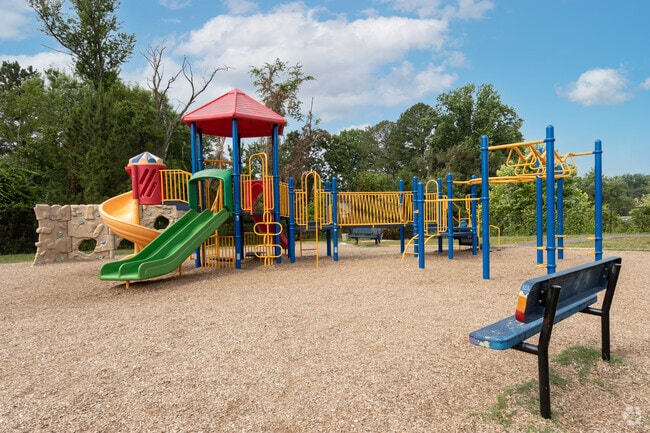 Kids can Enjoy the playground at  Beech Tree Elementary School in Annandale.