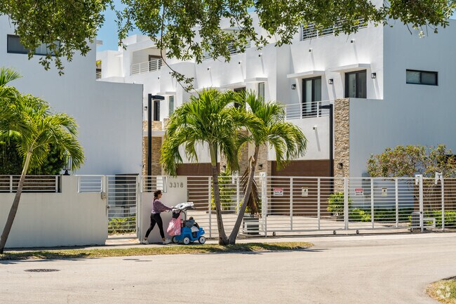 Southwest Coconut Grove is a residential community with ll types of homes including townhomes.