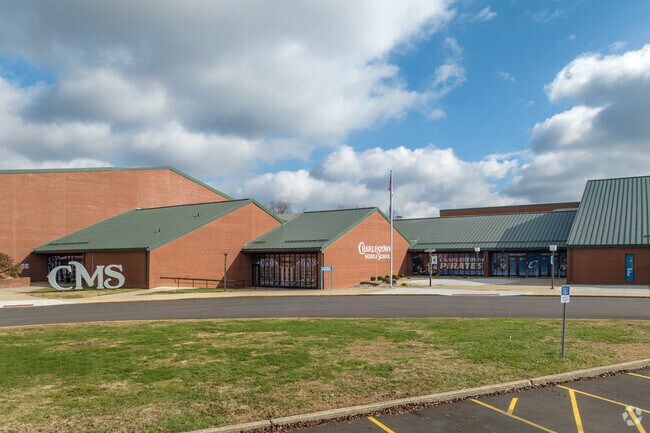 Charlestown Middle School scored a B-minus on Niche.