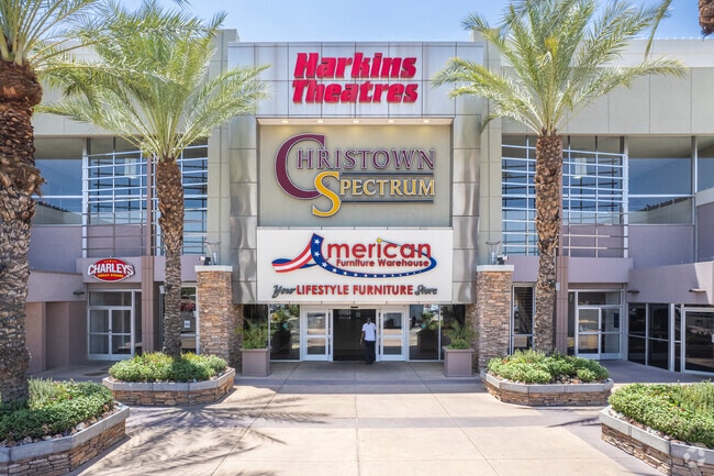 Explore Christown Spectrum Shopping Center in Alhambra.