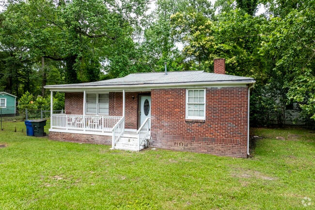 Various home styles make up the character of the Jones McDonald neighborhood.