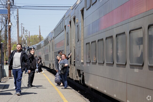River Edge, NJ residents can also take the train into NY's Penn Station.