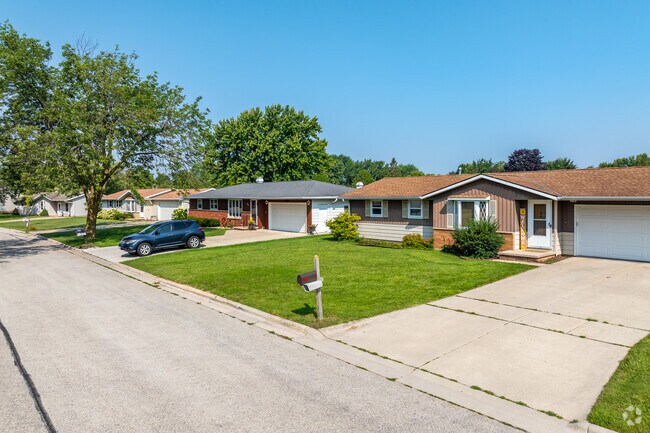 A typical street in the Wilder Park neighborhood is lined with ranch homes.