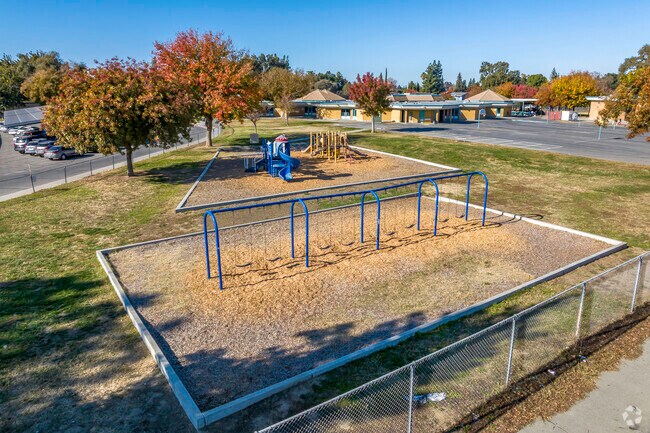 Your kids will never want to leave the playground at T.L. Whitehead Elementary School.