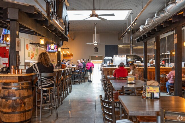 Boot Leggers Pizza and Spirits is once of several restaurants in downtown Albertville.