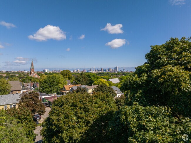 Muskego way is just a short drive from downtown Milwaukee.