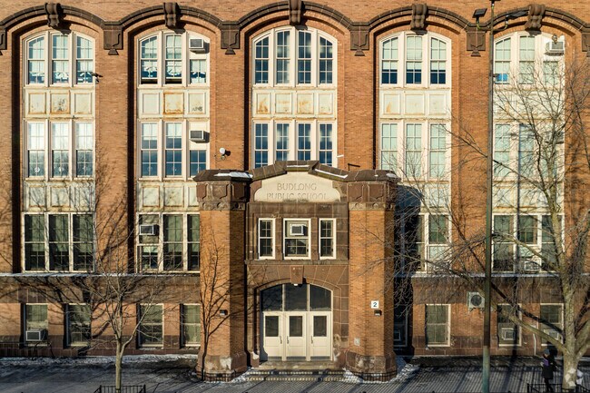 Budlong Elementary School serves students in the Lincoln Square neighborhood.