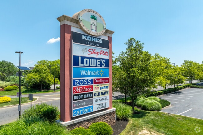 Hamilton Marketplace has well over 50 stores and restaurants.