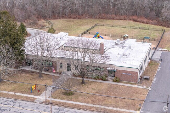 Modest in size, the Andrew B. Cushman Elementary School is a Feinstein Leadership school.