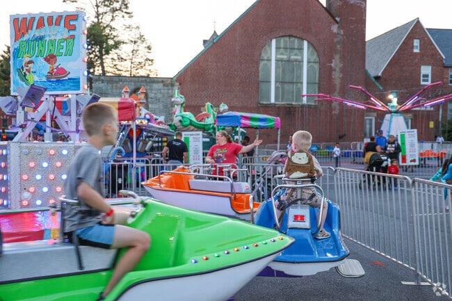 Fun for all ages is had at the Feast of Three Saints.