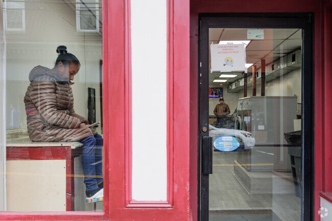 Spending time at the laundromat is a common scene in Haverstraw Village, NY.