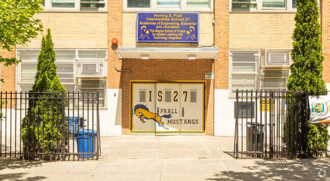 IS 27 Annie S Prall is ranked #149 in New York State Middle Schools.