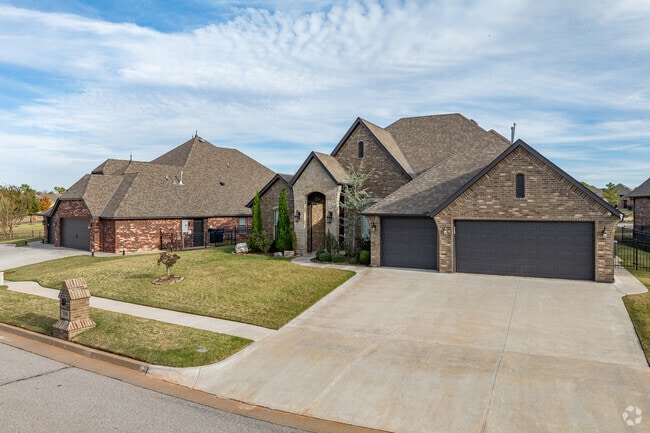 Attached garages and wide driveways are ideal for Glenhurst families with multiple vehicles.