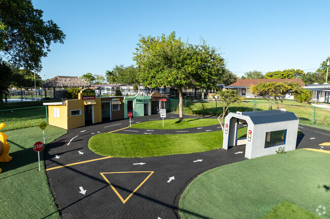 The Highpoint Academy pre K playground.
