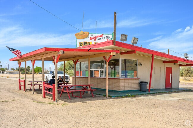 The original Del Taco still stands in Yermo, serving fast Mexican food.