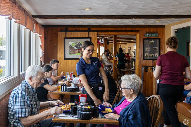 The Farmer's Kitchen, a popular Farmington diner, serves breakfast classics from pancakes to eggs benedict.