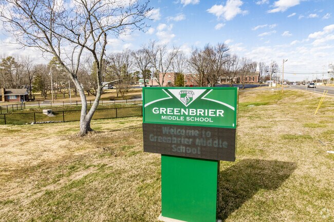 Greenbrier Middle School is in the Robertson County School District.