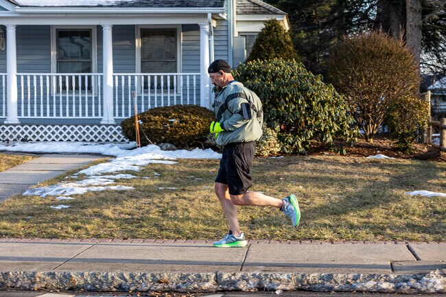 With plenty of sidewalks Plainville is a  great town for joggers.