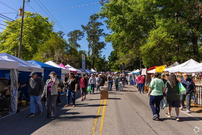 Flowertown Festival is a popular event in Summerville for families held each spring.