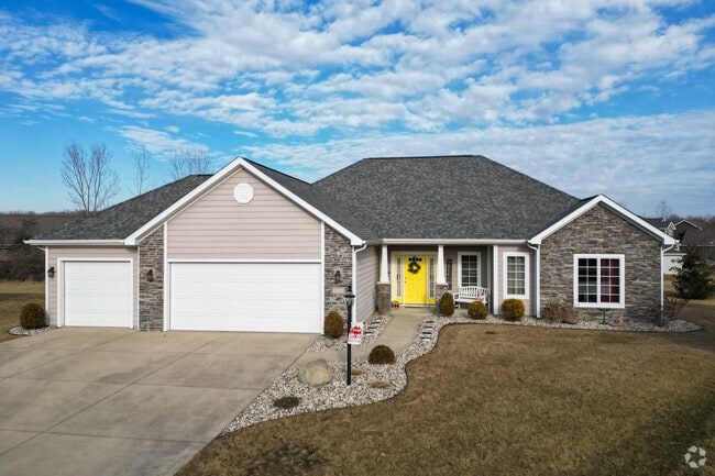 Contemporary homes are popping all over the outskirts of Huntington.