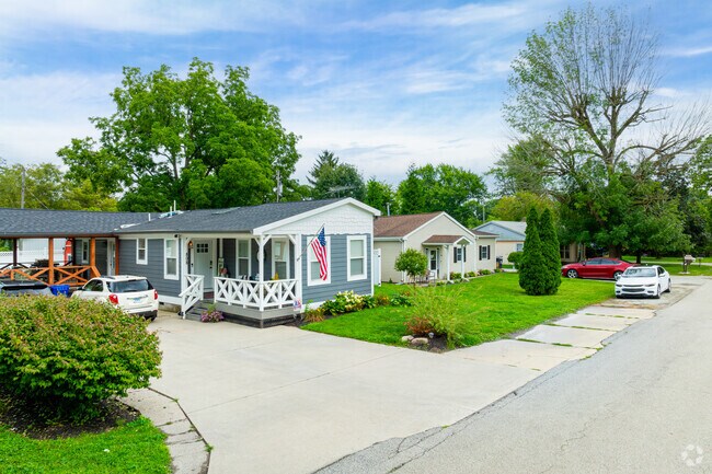 Darrough Chapel features many different styles of homes.