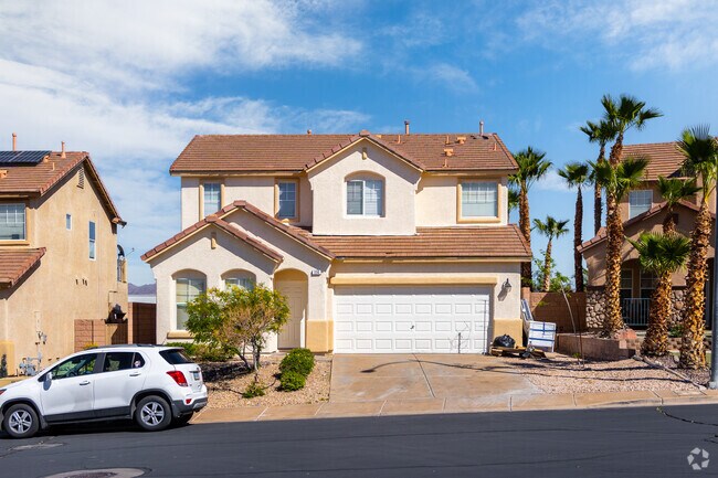 Two-story Spanish-Mediterranean homes are commonly found in McCullough Hills.