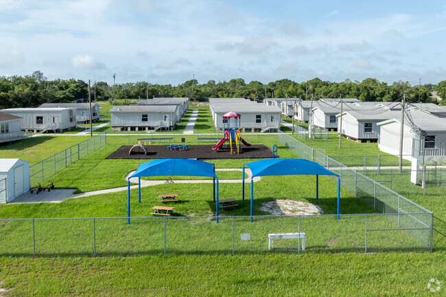 Laurel Elementary School has a large PE area to keep it's students active.