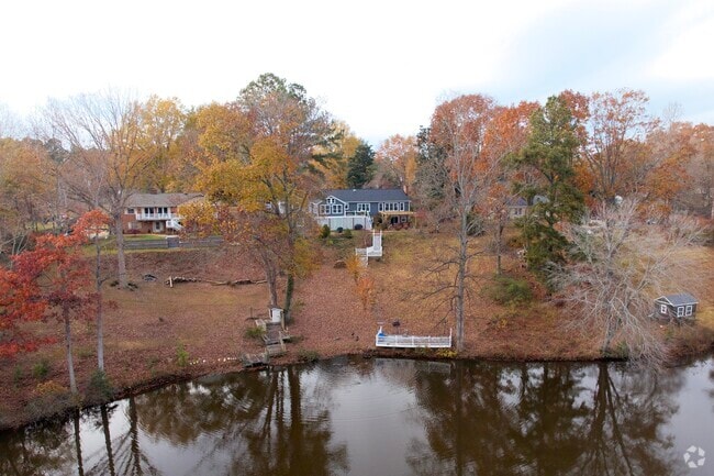 Argyle Heights has homes encircling Lake Carroll.