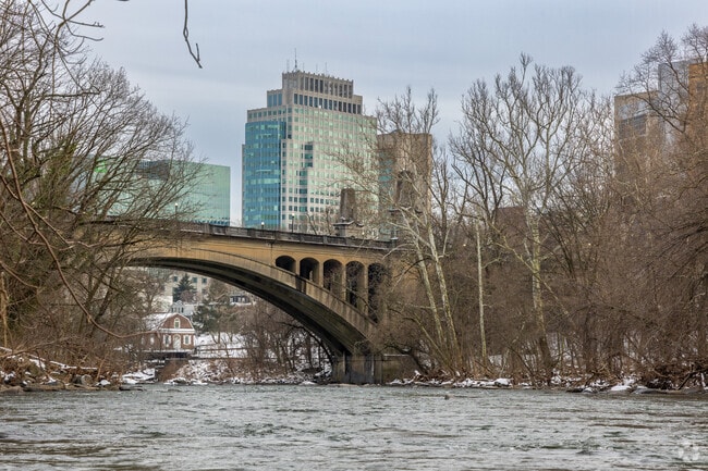 Baynard Village sits on the quiet side of the Brandywine River in Wilmington.