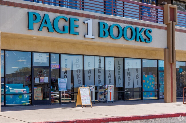 Bookworms of Academy Hills Park head to Page 1 Books for all their needs.