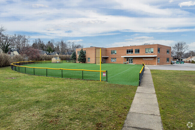 Kids can participate in a variety of competitive athletic programs at Ruffing Montessori School.
